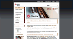 Desktop Screenshot of eurookna-brno.cz