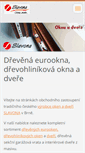Mobile Screenshot of eurookna-brno.cz